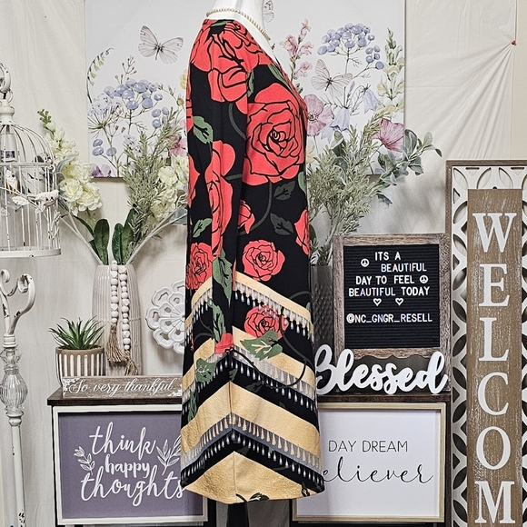 LuLaRoe | DEBBIE LONG SLEEVE DRESS - NWOT! - Picture 12 of 16